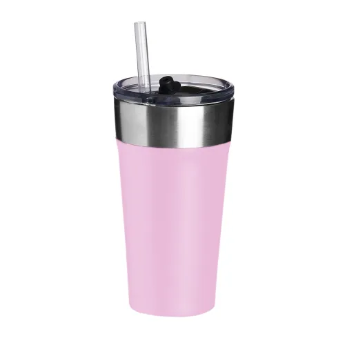 Copo Térmico com Canudo 500ml-18655