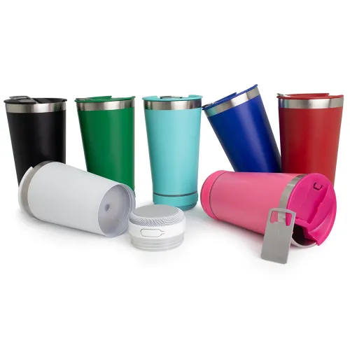 Copo Térmico 400ml com Caixa de Som-18749B