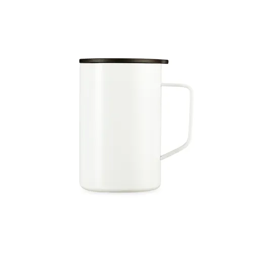 Caneca Inox Parede Dupla 350ml-18870-BCO Caneca Inox Parede Dupla 350ml-18870-BCO