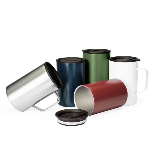 Caneca Inox Parede Dupla 350ml-18870