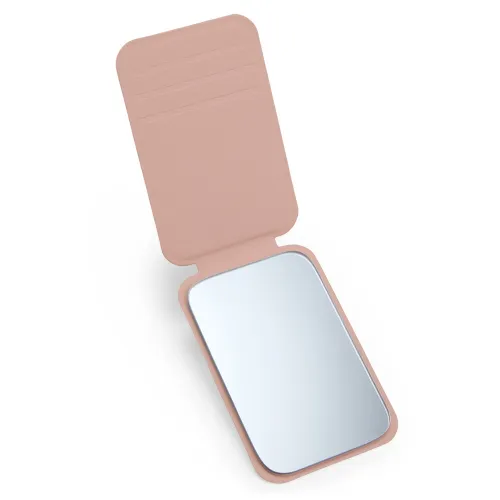 Espelho de Bolso em Couro Sintético-18920