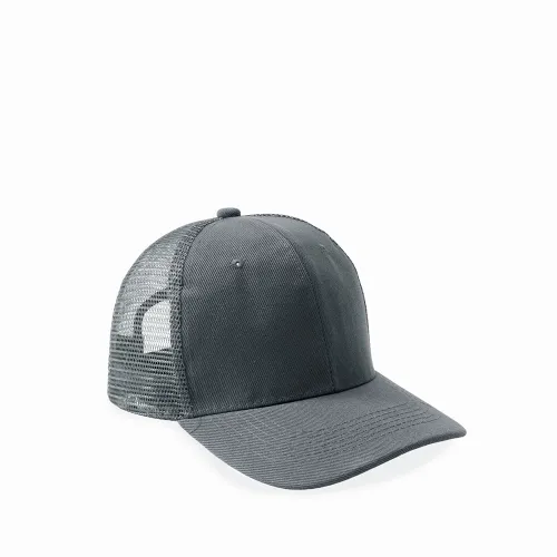 Boné Poliéster Aba Curva com Tela-18986