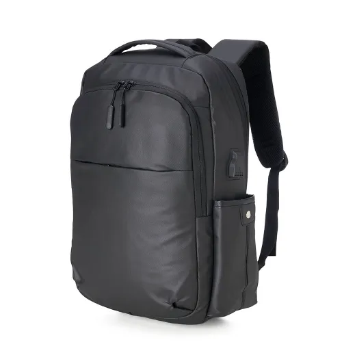 Mochila Couro Sintético USB 20 Litros-20061