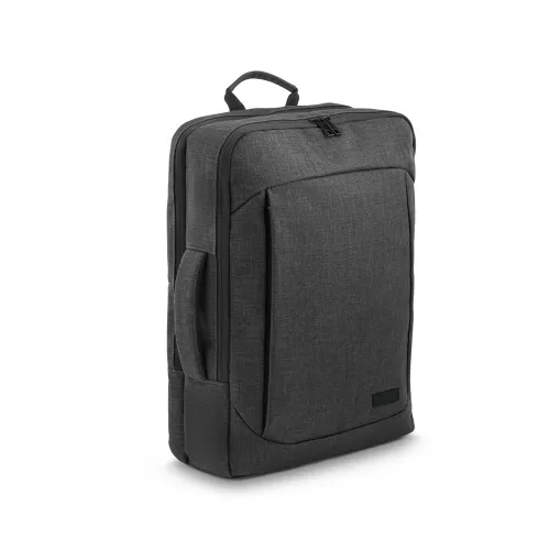 ALEXANDRIA PLATE. Mochila 2 em 1 em 600D para portátil 15 6 com placa para gravação-52329