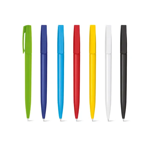 SALLY. Esferográfica em ABS com acabamento brilhante e escrita em azul-81107