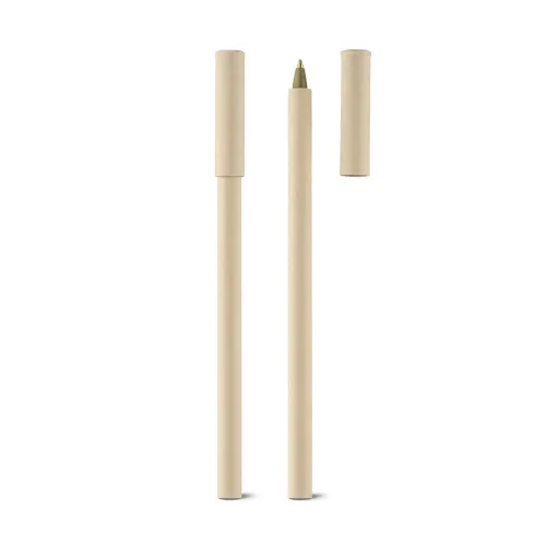 RECICLA. Esferográfica com tampa em papel kraft-91290