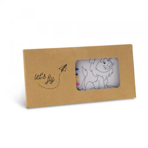 Kit para pintar em caixa de cartão-91755