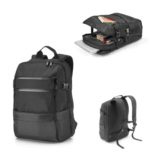 ZIPPERS BPACK. Mochila para notebook 15 6   em 840D jacquard e 300D-92280