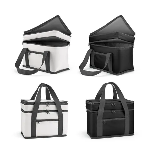 VENEZA. Sacola térmica em poliéster reciclado 600D com isolamento em PEVA 9 5 L-92346