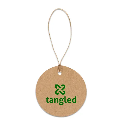 LABEL ROUND. Etiqueta em papel 100% reciclado (700 g/m²) com formato circular-93672