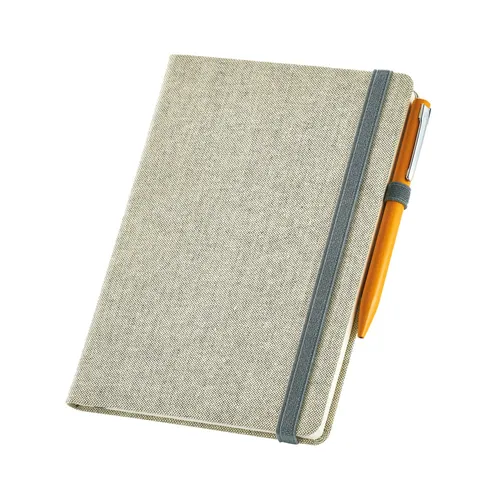 Caderno capa dura Personalizado CINZA-93725-CIN