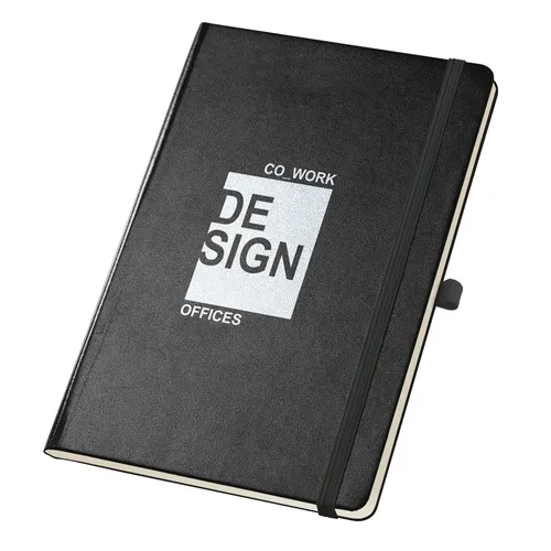 Caderno capa dura Personalizado PRETO-93727-PRE