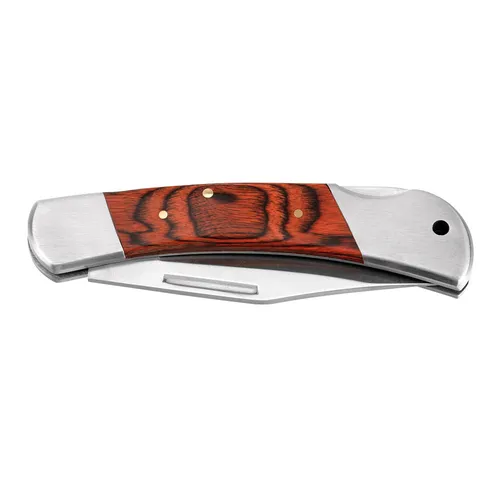 Canivete em aço inox e madeira FALCON II personalizado-94031