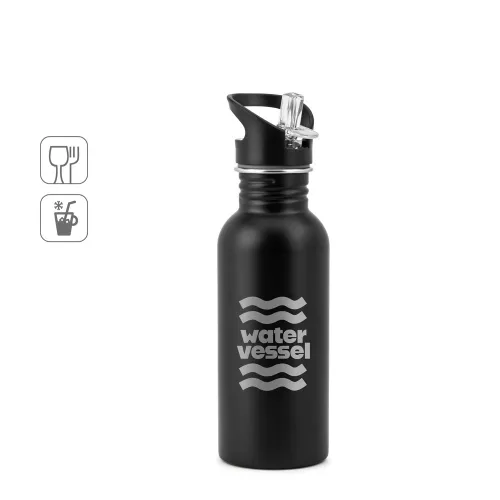 EDBERG. Garrafa em aço inox com parede simples-94383