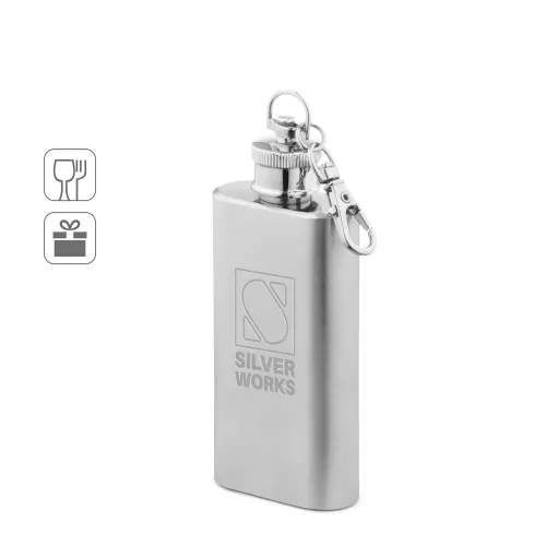 MUSE S. Garrafa de bolso em aço inox (50 mL)-94436