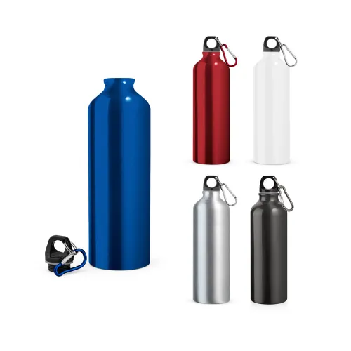 SIDEROT. Squeeze em alumínio com mosquetão 800 mL-94688