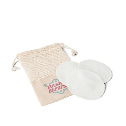 ELISE. Conjunto de 3 discos de limpeza facial laváveis e reutilizáveis-95113