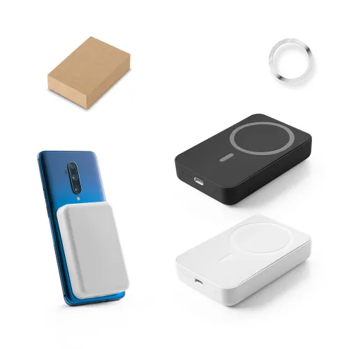 AMPERE 10. Bateria portátil em ABS 100% reciclado e bateria em lítio 10 000 mAh-97167