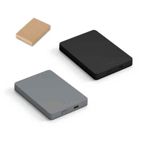 SMOOT 10. Bateria portátil de carregamento rápido em ABS 100% reciclado com acabamento em mate e capacidade de 10 000 mAh-97172