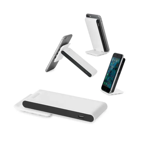 GAGARIN. Bateria portátil em ABS com ventosas na base 4 000 mAh-97394