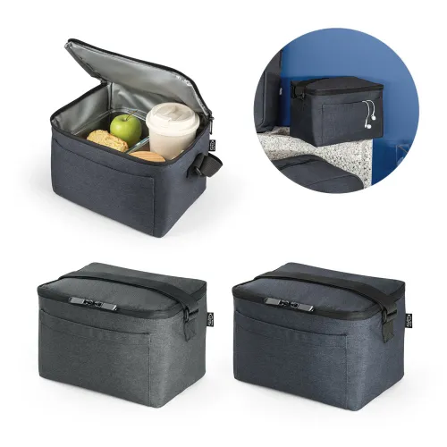 REPURPOSE COOLER. Cooler. Bolsa térmica em 600D poliéster reciclado com interior forrado em PEVA 6 L-98427
