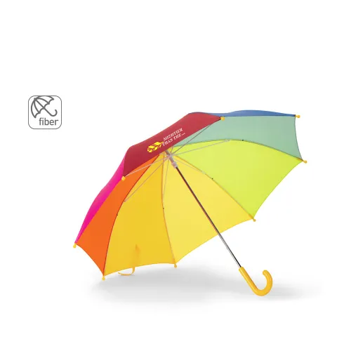 OLIVIA. Guarda-chuva colorido para criança de 19 em poliéster 190T-99168