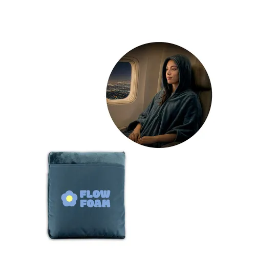 SNUGGY. Manta 3 em 1 em tecido polar (220 g/m²) ideal para viagens-99178