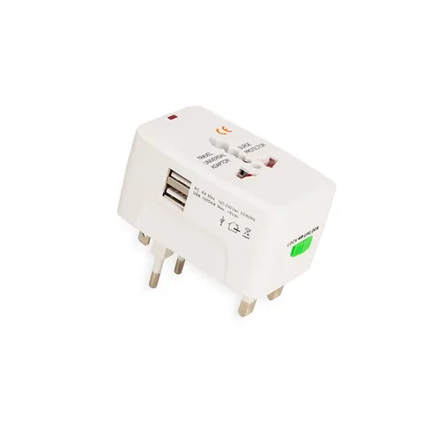 #Adaptador Universal BRANCO-02043-BRA