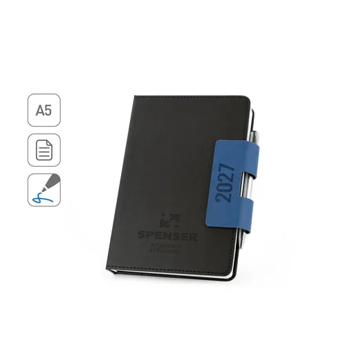 Agenda A5 com capa dura em PU-66108