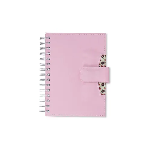 #Agenda Diária Wire-o 2023 com Fecho e Suporte pra Caneta-14797-ROS #Agenda Diária Wire-o 2023 com Fecho e Suporte pra Caneta-14797-ROS