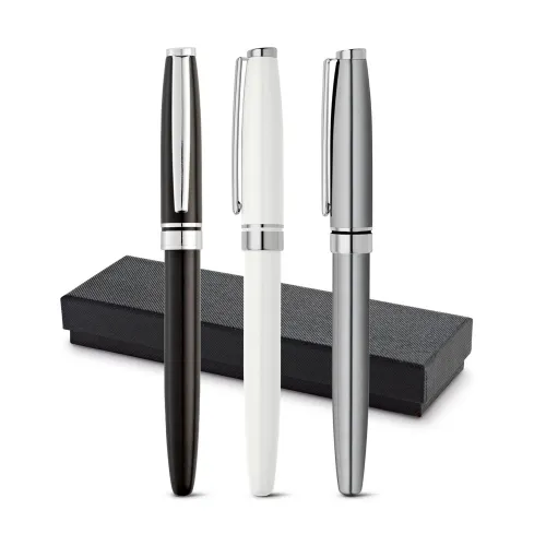 BERN. Roller em metal com escrita em preto-91428