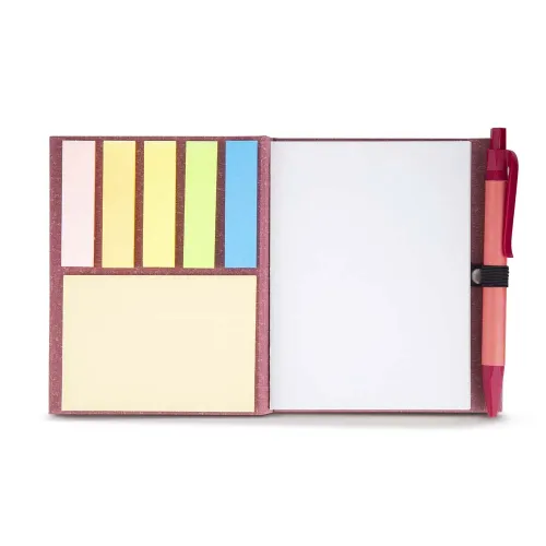 Bloco de anotações c/ Caneta (13x11cm)-BL024