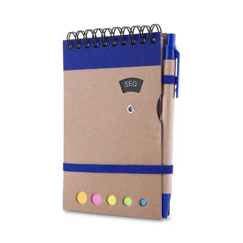 Mini caderno com caneta-BL037