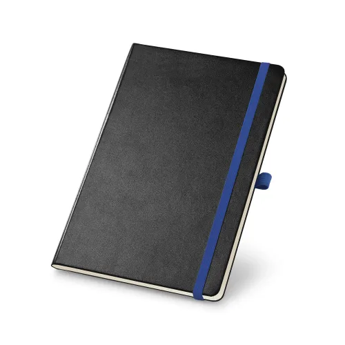 BOUVIER. Caderno A5 com folhas pautadas AZUL ROYAL-93729-AZR