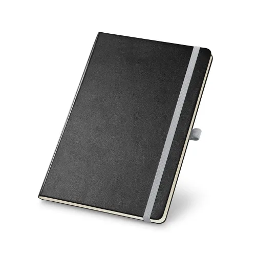 BOUVIER. Caderno A5 com folhas pautadas CINZA CLARO-93729-CZC BOUVIER. Caderno A5 com folhas pautadas CINZA CLARO-93729-CZC