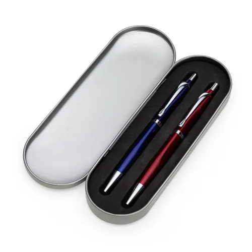 Estojo Metal para 2 Canetas-BOX-10