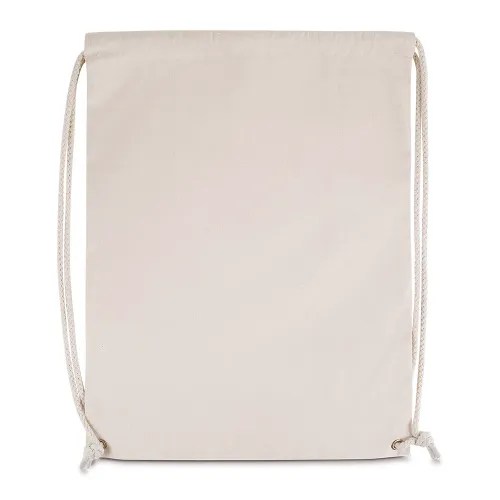 Sacola/Mochila em algodão 145g/m² (41x33x10cm)-BP0010P