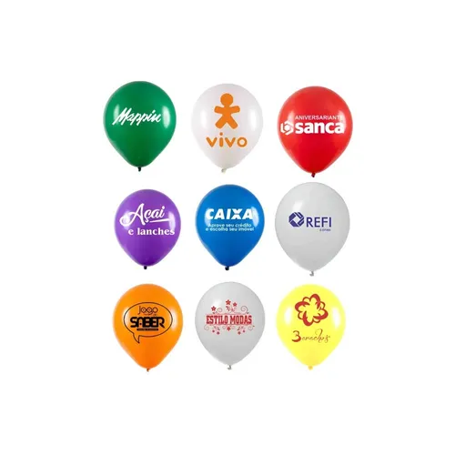 Balão bexiga personalizado com a sua marca -BLL02
