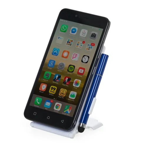 #Base Plástica para Celular com Caneta Touch-P@12624