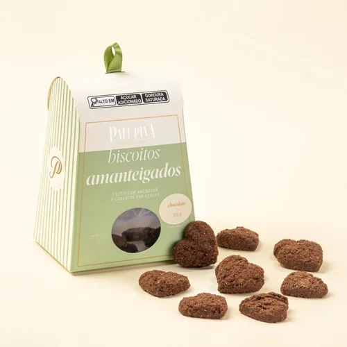 Biscoitos Amanteigados de Chocolate - PATI PIVA-BCPP1