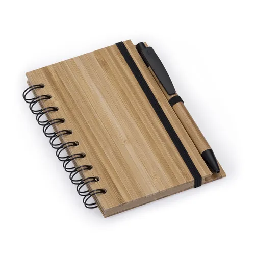 #Bloco de Anotação com Caneta Bambu-12695