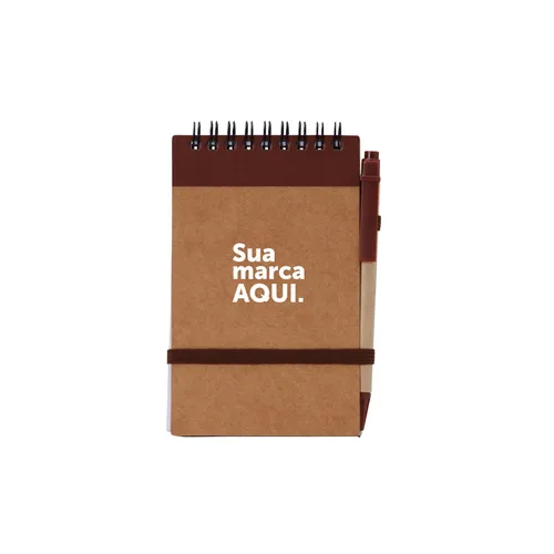 Bloco de Anotações Ecológico + Caneta-KT-225