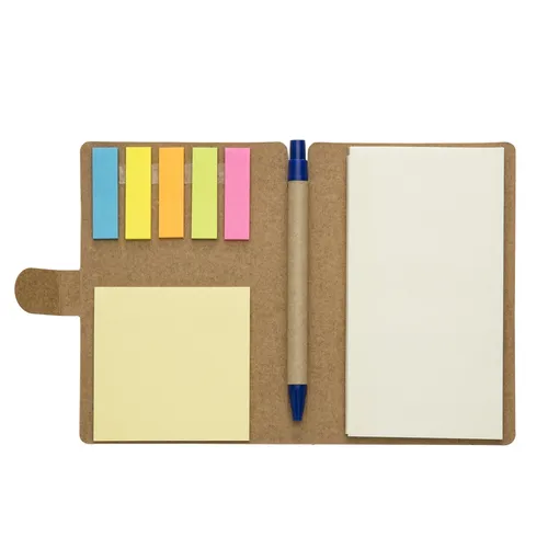 #Bloco de Anotações com Caneta e Post-it-11911-AZU #Bloco de Anotações com Caneta e Post-it-11911-AZU