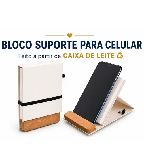 Bloco de Anotações em Embalagem de Leite Personalizado-BL033P