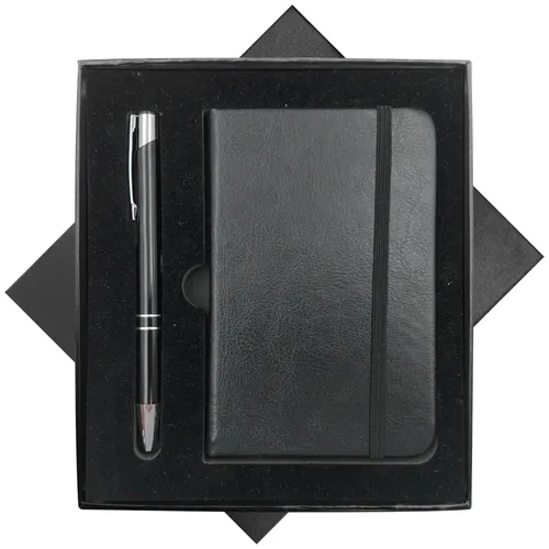 Bloco de Notas Com Caneta e Caixa -A6-6+9997B+A6-BOX
