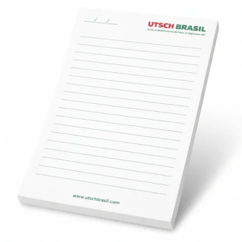 Bloco de Notas Personalizado 15 x 21 cm-BLO001
