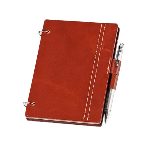 Bloco de anotações em couro personalizado-LN30B112