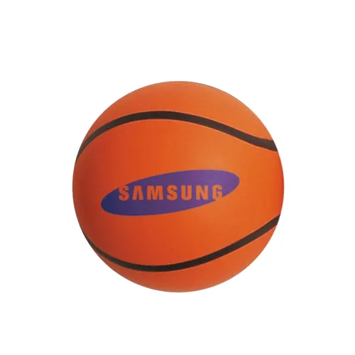 Bolinha de Basquete Anti Stress Oca com Alto Relevo Personalizada-LN343MGB009