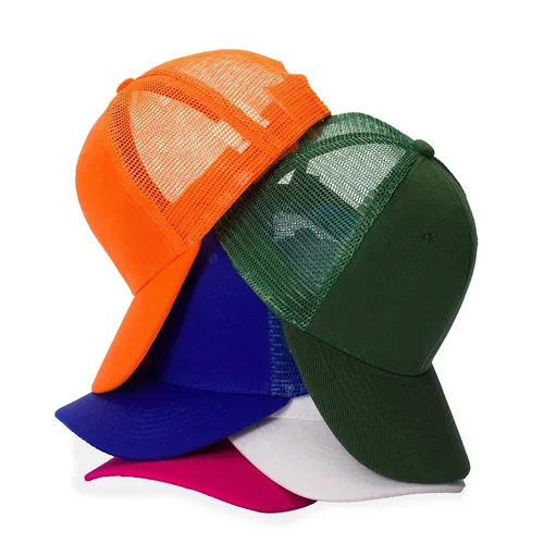 Boné Poliéster Aba Curva com Tela-18986