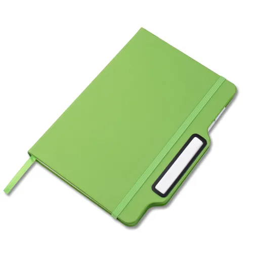 Caderno A5 Capa em PU c/ Caneta-CAD004C